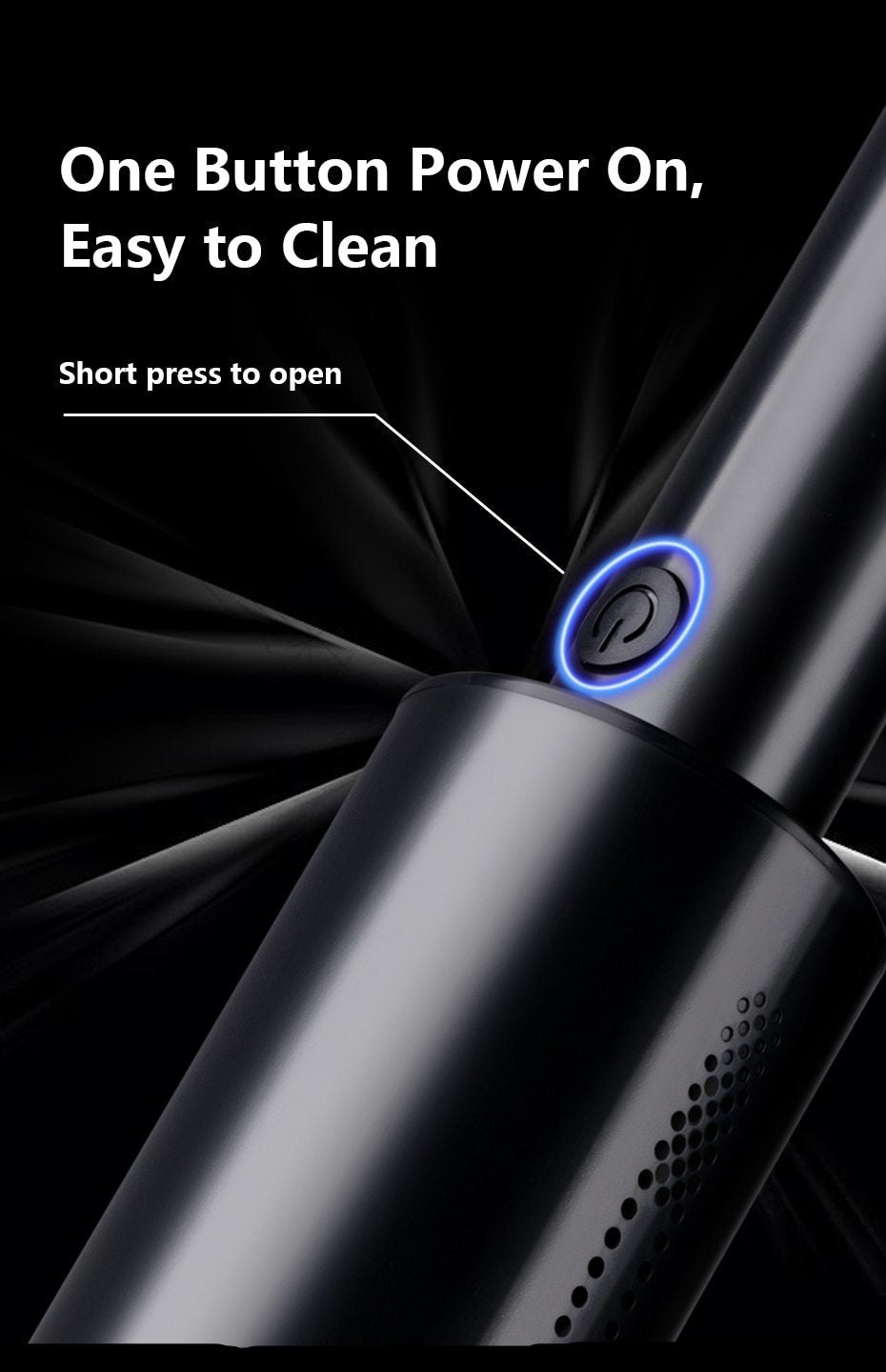 Portable Wireless Car Vacuum Cleaner